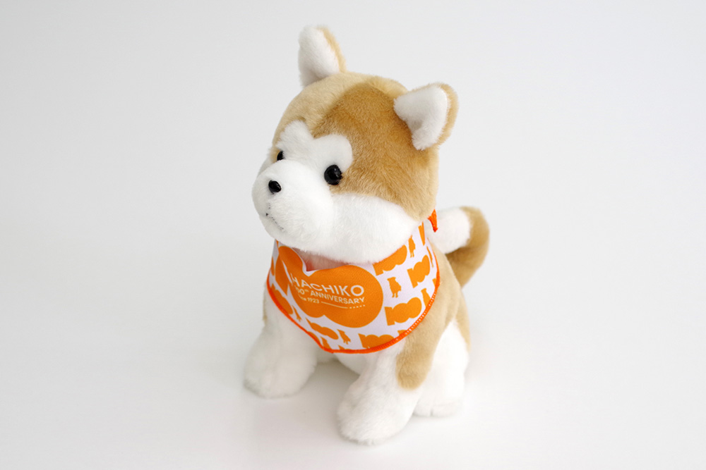 HACHI100秋田犬ぬいぐるみ/HACHI100 Akita Dog Stuffed Toy | こだわり